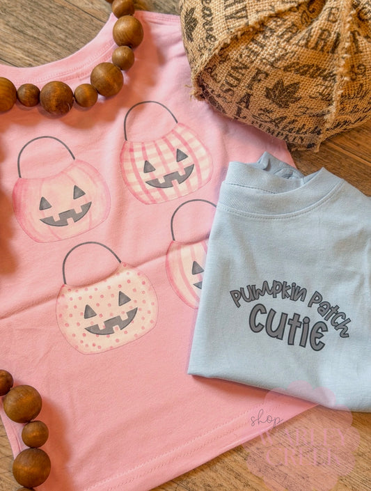 Pumpkin Patch Cutie Tee/Bubble