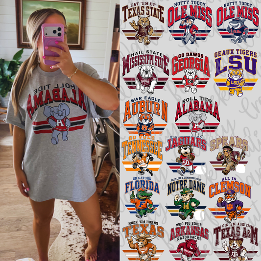 Vintage Football Tees