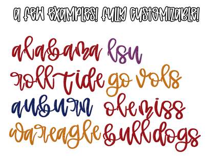 Custom Cursive Sweatshirt